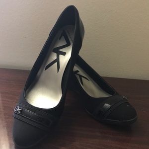 Anne Klein semi wedge shoes. Made in China